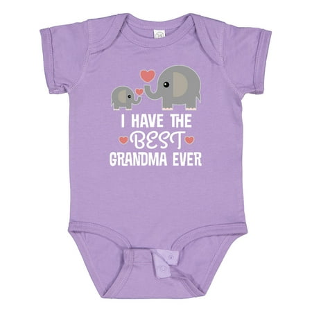 

Inktastic Grandchild Best Grandma Ever Gift Baby Boy or Baby Girl Bodysuit