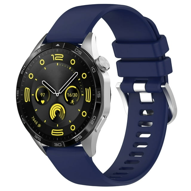 Correa deportiva de silicona transpirable a prueba de sudor, impermeable y cómoda de llevar Compatible con Smartwatch