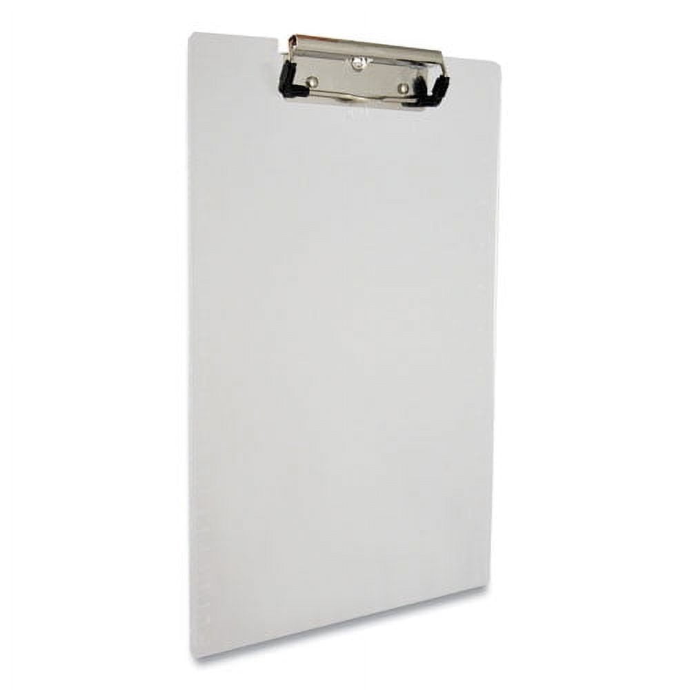 Acrylic Clipboard, 0.5" Clip Capacity, Holds 8.5 x 11 Sheets, Clear | Bundle of 2 Each