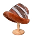 thumbnail image 4 of Chapeau de Pêcheur Rétro en Laine Tricotée pour Femmes, 4 of 4