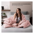 thumbnail image 3 of Edredón King Size Acolchado Reversible Esquimal Relleno Down, Compatible Con Funda Duvet Rosa, 3 of 7
