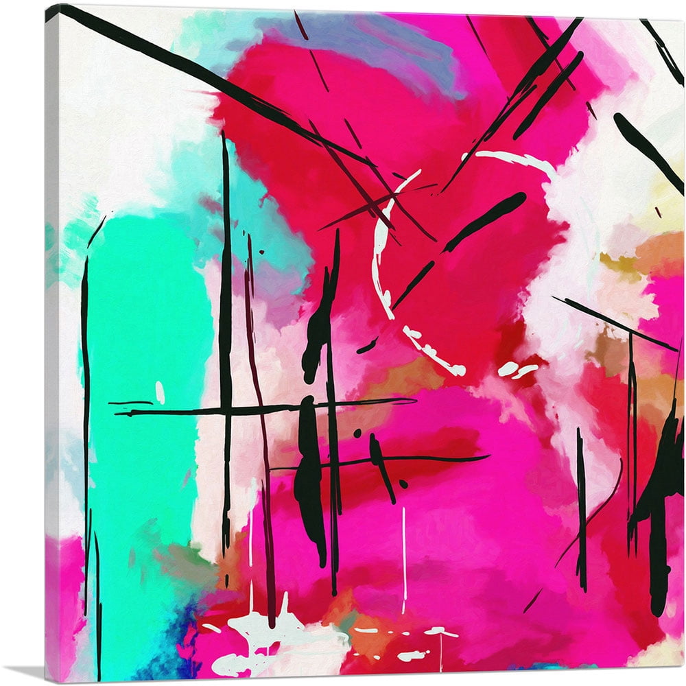 artcanvas-abstract-red-navy-blue-green-yellow-canvas-art-print-size