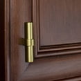 thumbnail image 5 of GlideRite 2.25 in. European Style Solid Steel T-Bar Knobs, Satin Gold, Pack of 10, 5 of 5