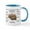 White/Blue Inside, variant on CafePress - Atlas Of A Plumbers Brain Mug - 11 oz Ceramic Mug - Novelty Coffee Tea Cup