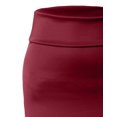 thumbnail image 3 of J. METHOD Women's Midi Skirt Stretch Knit Bodycon Slim Fit Office Elastic Waist Pencil Solid Skirts Made in USA NEWSK10 Burgundy XL, 3 of 5