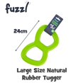 thumbnail image 3 of Juguete de tira y afloja para perro Fuzzl Eco de caucho natural, grande y resistente, 3 of 8