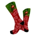 thumbnail image 4 of Kids Sports Socks Six Seven 6 7 Graphic Print Crew Socks, 4 of 4