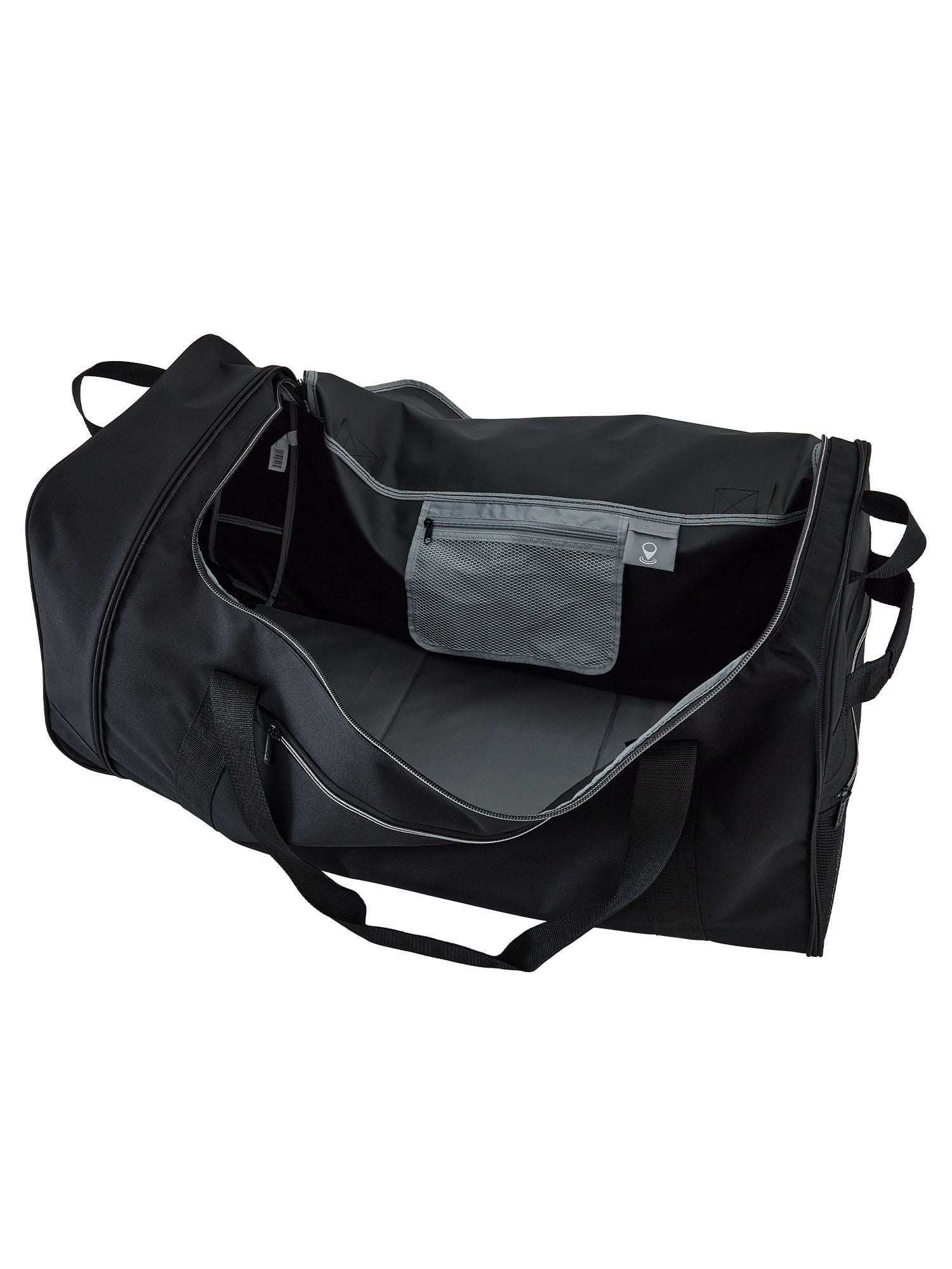 Protégé Navigation 36-inch Jumbo Tri-Fold Collapsible Rolling Locker Duffel, Black