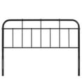 thumbnail image 3 of Headboard, Queen Size, Metal, Black, Modern Contemporary Urban Design, Bedroom Master Guest Suite, 3 of 6