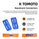 thumbnail image 3 of [Conectores de pista] Conectores K TOMOTO Racetrack Hot Wheels x25 azules, 3 of 6
