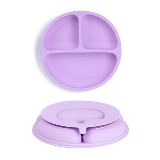 Baby Bar & Co. Silicone Suction Plate - Mauve