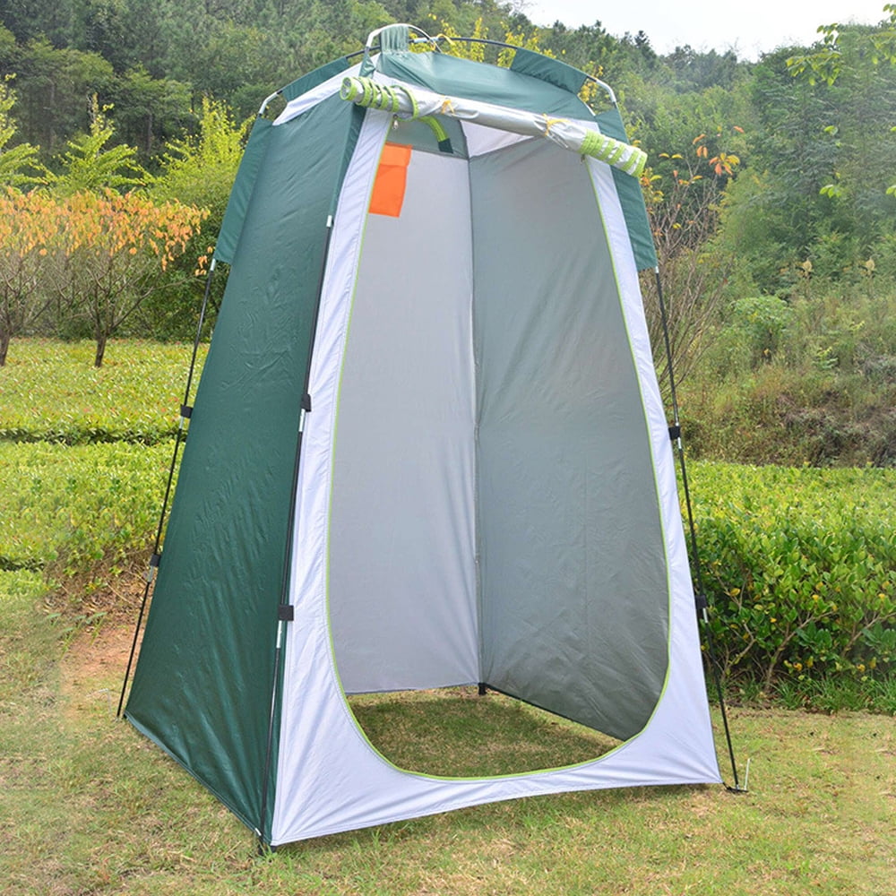 Outdoor Privacy Shower Tent Portable Changing Room Camp Toilet W/Carry bag,1-Person Camping Tents, Shower Tents for Camping, Beach, Outdoors