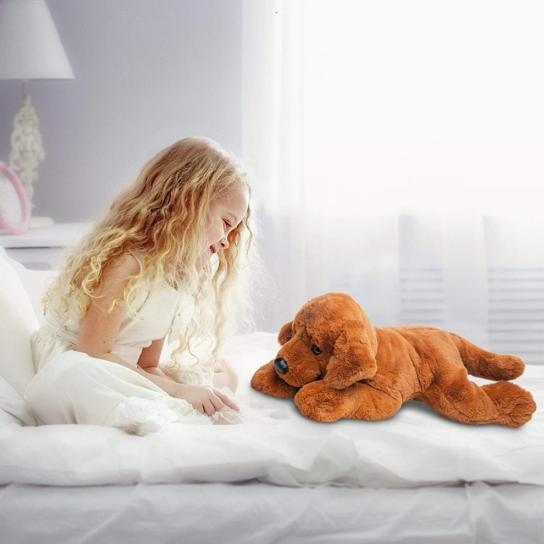 fao schwarz plush golden retriever