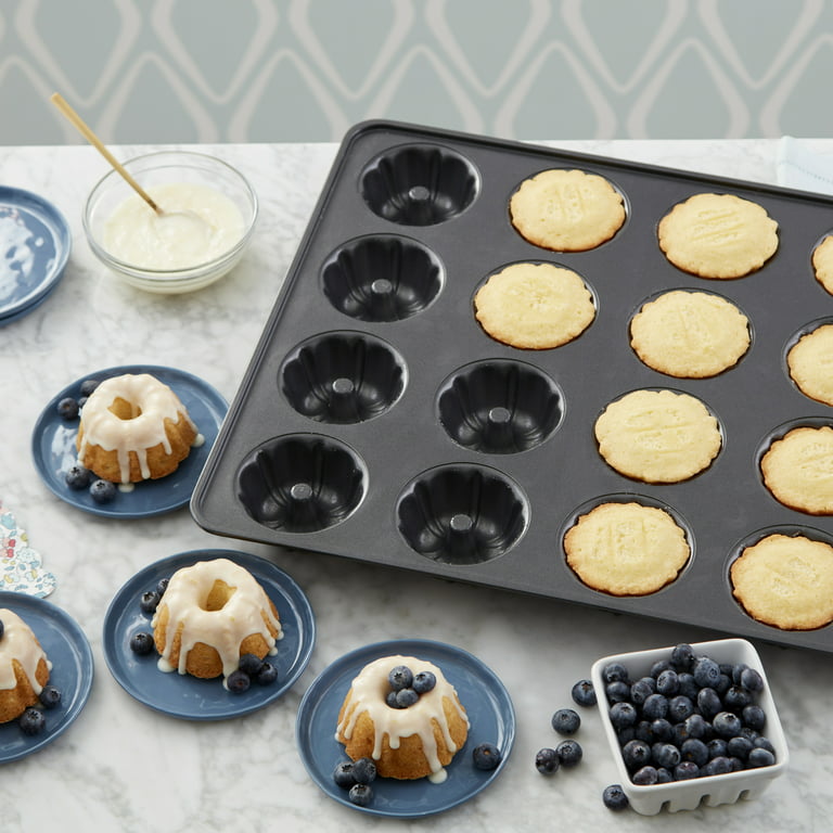 Perfect Results Non-Stick Mega Mini Muffin and Cupcake Pan, 48-Cup Pan -  Wilton