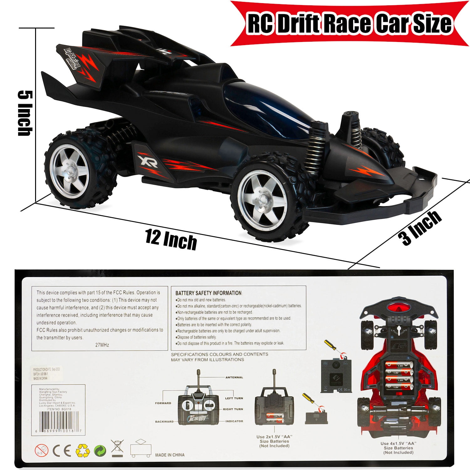 Remote Control Formula One Car for Boys, High Speed RC F1 Drift Racing Car, F1 Fast RC Drift Car Gifts for Kids Boys Girls