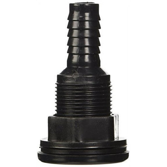 Lifegard Aquatics 12-Inch Slip Bulkhead Fit Kit With Insert