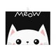 thumbnail image 1 of Fotbe Cat Meow Alfombrilla de Secado para Cocina con Estampado, 18x24 Pulgadas, 1 of 7