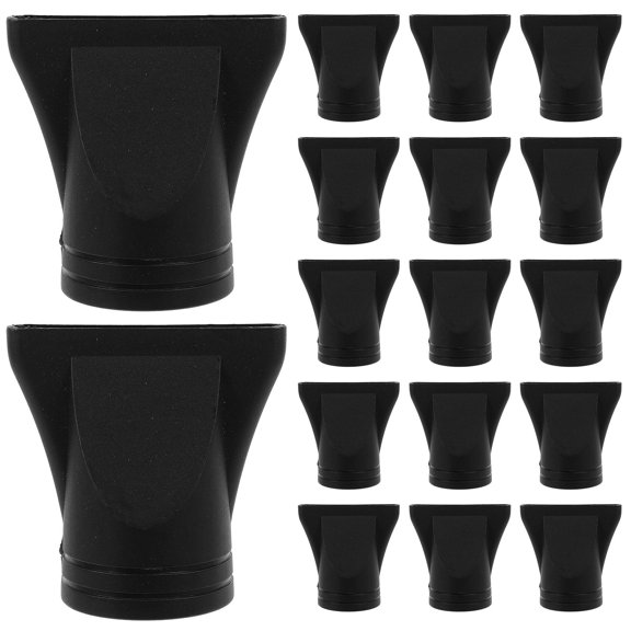 MOKKHNB Hair Dryer Diffuser Attachment Universal Ps Black for Styling 20Pcs