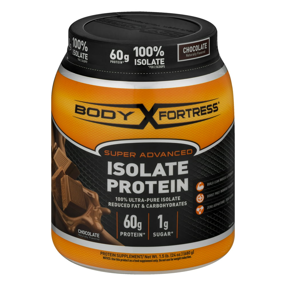 Body Fortress Super Advanced Whey Protein Powder, Chocolate, 60g ...