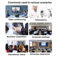 thumbnail image 4 of 4K HD PTZ Conference Room Camera, 10X Zoom Angle Adjustable Microphone Teleconference System Kit for Meeting. 100-240V, 4 of 7