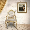 thumbnail image 3 of Tava Studios 26x32 Gold Ornate Wood Framed with Double Matting Museum Art Print Titled - Tulip Silhouette, 3 of 4