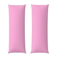 thumbnail image 1 of Balery Pink Funda Protectora para Almohada Corporal de Algodón Hipoalergénico con Cierre(55 x 21 pulgadas), Almohadas No Incluidas, 1 of 7