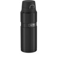 thumbnail image 4 of Thermos Vacuum Insulated Stainless Steel 24 oz Beverage Bottle, Black, 4 of 6