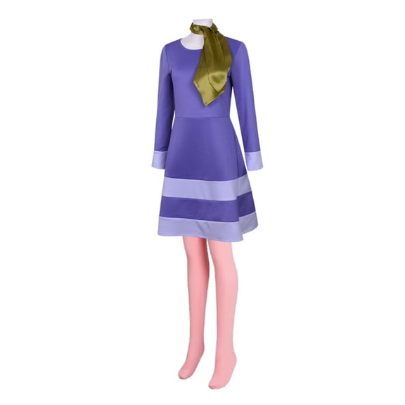 Daphne Blake's Iconic Purple Dress - Channel Your Inner Mystery Inc Perfect for Retro Halloween Styles