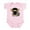 Petal Pink, variant on CafePress - Ninja Saru Infant Bodysuit - Baby Light Bodysuit, Size Newborn - 24 Months