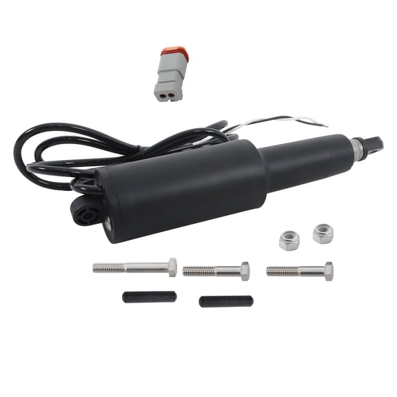labwork 15054001 15054-001 Boat Trim Tab Actuator Replacement for Marine with 2.25 Stroke 12 V 5/16Top Hole and 6 Wire Length