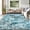 Blue, variant on 2x6 Washable Runner Rug, Soft Modern Abstract for Kitchen, Hallway, Laundry Room, Ultra-Thin Non-Slip Entryway Bedroom Rug (Green/Blue Multi, 2'x6').