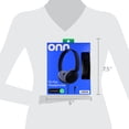 thumbnail image 5 of onn On-Ear Headphones with 3.5 mm Connector, Black, 5 of 10