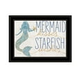 thumbnail image 2 of Mermaid Kisses Starfish Wishes by Kate Sherrill Print Wall Art Wood Multi-Color, 2 of 4