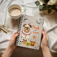 thumbnail image 3 of Trick or Treat Brussels Griffon Funny Mummy Cosplay Pumpkin Candy Basket Spiral Bound Journal Griff Dog Lover 5x7in Spiral Notebook - 12016, 3 of 5