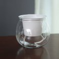 thumbnail image 4 of Transparent Self-Watering Plant Flower Pot PP Resin Planter Home Garden Decor, 4 of 6