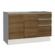 thumbnail image 1 of Mueble de Cocina 120 x 60 cm 2 Puertas y 3 Cajones (Sin Tablero) Glamy Madesa, 1 of 5