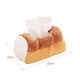 thumbnail image 3 of Caja de pañuelos de simulación para tostadas, caja de pañuelos de simulación para tostadas, contenedor de servilletas, soporte de papel para pan de felpa, calidad profesional, 3 of 9