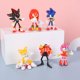 thumbnail image 2 of Juguete de personaje sónico de 6 cm, bonito y genial dibujo animado de Sonic, muñeco de PVC, modelo de muñeca, decoración de escritorio, regalo de cumpleaños para niños, 2 of 4