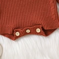 thumbnail image 7 of Gubotare Baby Boys Sweaters Toddler Baby Girl Boy Sweater Print Knit Long Sleeve Pullover Sweatshirt Sweaters Size 9 12 Months (Red,9-12 Months), 7 of 7