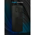 thumbnail image 3 of TABU 41''H Bottom Loading Water Dispenser,Hot/Cold/Room Temperature,3 or 5 Gallon,Black, 3 of 9