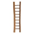 thumbnail image 1 of ZheElen Multipurpose Wooden Home Decoration Simulation Ladder Exquisite And Eco-Friendly Mini Christmas Ladder Decor Ornament L, 1 of 6
