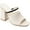Ivory, variant on Journee Collection Womens Heiddy Tru Comfort Foam Open Toe High Block Heel Pumps