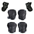 thumbnail image 5 of CoastaCloud Outdoors Sports Kid's Teens Childrens Adults 6PCS Wrist Elbow Knee Pads Cycling Blading Safety Skateboard Roller for Bicycle Gear Guard Inline Skating, Skateboard, Scooter, 5 of 7