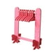 thumbnail image 3 of Soporte para pendientes de acrílico, organizador colgante para estante de joyería Rosa, 3 of 9