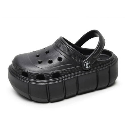 

Gardener Platform Clogs Fashion Beach Sandals Slippers for Women Comfortable Slip On Garden Shoes