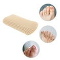 thumbnail image 3 of Unique Bargains 2 Pcs Convenient Toe Covers Prevent Pain for Corns Blisters Large Skin Color SEBS Fiber Cloth, 3 of 5