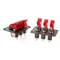 thumbnail image 2 of Metal Red LED Rocker Ignition Switch Panel Circuit Breaker 12V Car Marine Boat Red, 2 of 9