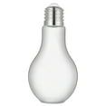 thumbnail image 1 of Botella de vidrio FENICAL de 500 ml con forma de bombilla, vasos novedosos para bebidas, regalos de fiesta para bebidas, cervezas y cócteles (color de luz aleatorio), 1 of 7