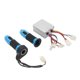 thumbnail image 4 of Controlador de velocidad del motor del cepillo DC12V 500W con empuñaduras del acelerador para motocicletas eléctricas bicicletas triciclo Scooter, 4 of 5