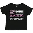 thumbnail image 3 of Inktastic Breast Cancer Awareness Pink Ribbons and Flag Boys or Girls Toddler T-Shirt, 3 of 5